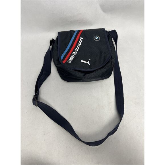 Puma Mens BMW Motorsport Portable Messenger Style Bag - Picture 1 of 11